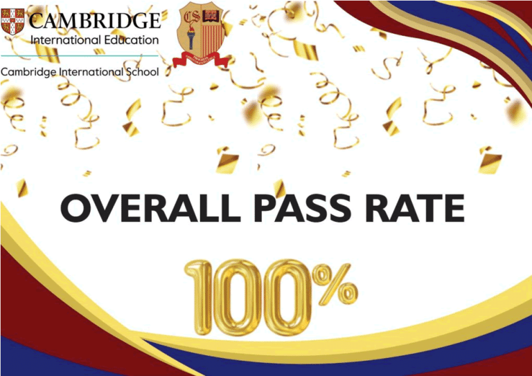 Centenary School achieves 100 percent pass rate in Cambridge Checkpoint Examinations
