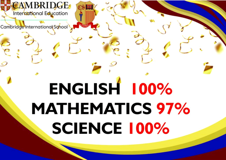 Centenary School Cambridge primary results