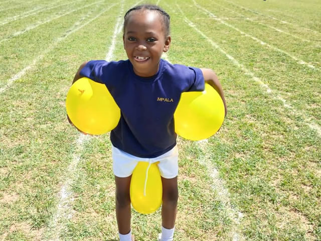 winners on sports day at centenary primary school bulawayo zimbabwe