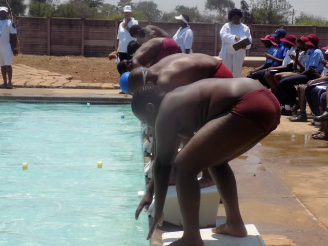 centenary interhouse swimming gala