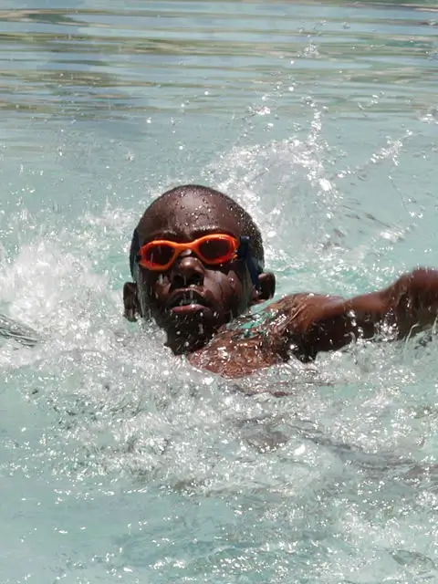 swimming at centenary primary school